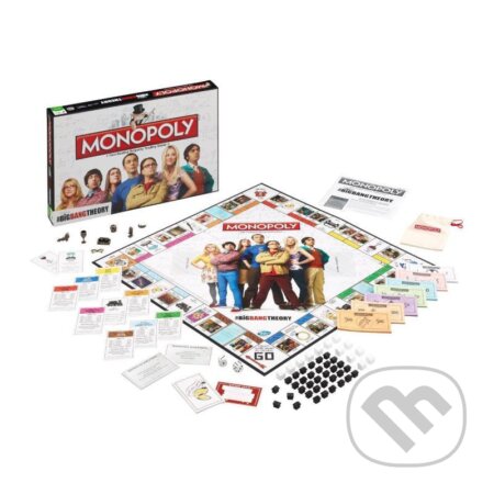 Spoločenská hra: Monopoly: The Big Bang Theory (v anglickém jazyce) (Winning Moves). Winning Moves, 2021 Spoločenská hra: Monopoly: The Big Bang Theory (v anglickém jazyce) (Winning Moves). Winning Moves, 2021