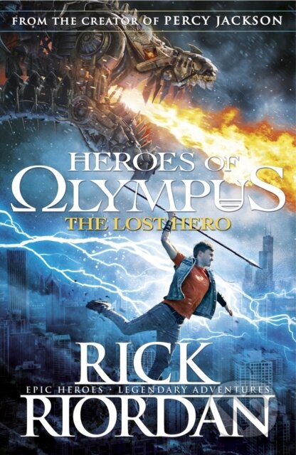 E-kniha: The Lost Hero (Rick Riordan). Penguin Books, 2010 E-kniha: The Lost Hero (Rick Riordan). Penguin Books, 2010