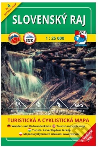 Slovenský raj 1 : 25 000 (VKÚ Harmanec). VKÚ Harmanec, 2020 Slovenský raj 1 : 25 000 (VKÚ Harmanec). VKÚ Harmanec, 2020