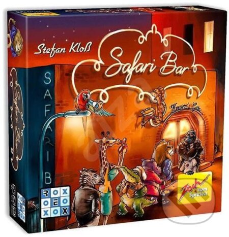 Spoločenská hra: Safari Bar (REXhry). REXhry, 2021 Spoločenská hra: Safari Bar (REXhry). REXhry, 2021