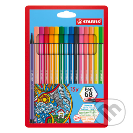Fixka STABILO Pen 68 sada (STABILO). STABILO, 2021 Fixka STABILO Pen 68 sada (STABILO). STABILO, 2021