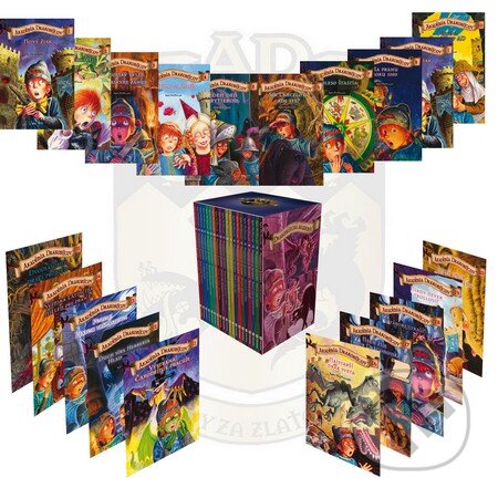 Kniha: Akadémia Drakobijcov (Kolekcia 1 - 20 + box na knihy) (Kate McMullan). PB Publishing Kniha: Akadémia Drakobijcov (Kolekcia 1 - 20 + box na knihy) (Kate McMullan). PB Publishing