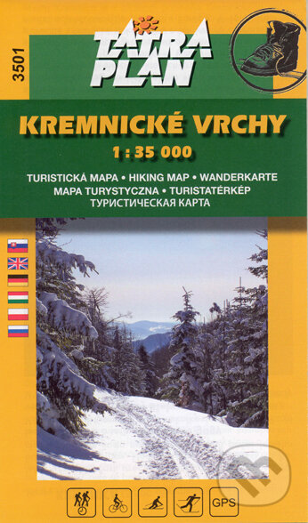Kremnické vrchy 1:35 000 (TATRAPLAN). TATRAPLAN Kremnické vrchy 1:35 000 (TATRAPLAN). TATRAPLAN