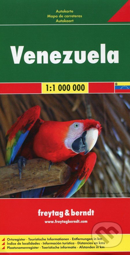 Venezuela 1:1 000 000, freytag&berndt, 2012