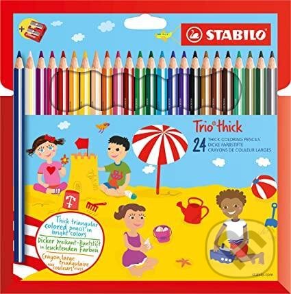 Pastelky STABILO Trio silné, sada 24 ks (STABILO). STABILO, 2021 Pastelky STABILO Trio silné, sada 24 ks (STABILO). STABILO, 2021