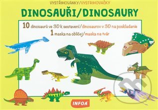 Vystřihovánky: Dinosauři/Dinosaury, INFOA, 2021