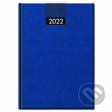 Manager diár Venetia 2022 - modrý, Spektrum grafik, 2021