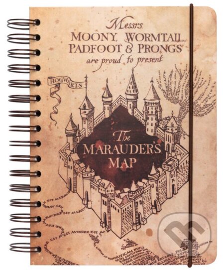 Poznámkový blok Harry Potter: Pobertov plán (Harry Potter). Harry Potter, 2021 Poznámkový blok Harry Potter: Pobertov plán (Harry Potter). Harry Potter, 2021