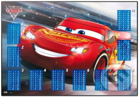Podložka na písací stôl Disney: Auta - Cars 3 (). , 2020 Podložka na písací stôl Disney: Auta - Cars 3 (). , 2020