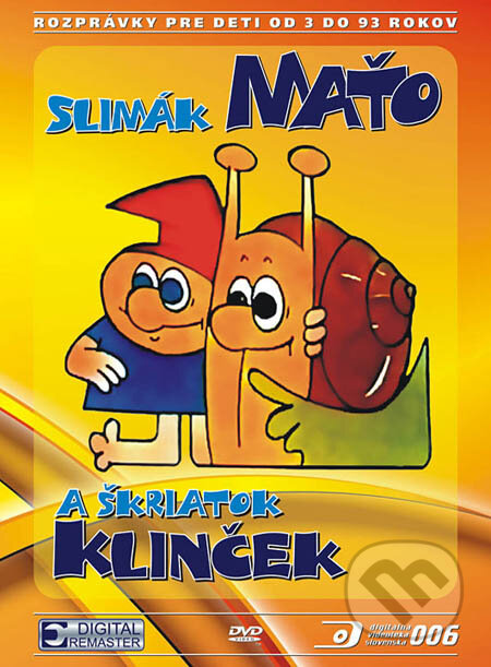 Film: Slimák Maťo a škriatok Klinček I. (Jaroslav Cita) (DVD). Hudobné albumy Film: Slimák Maťo a škriatok Klinček I. (Jaroslav Cita) (DVD). Hudobné albumy
