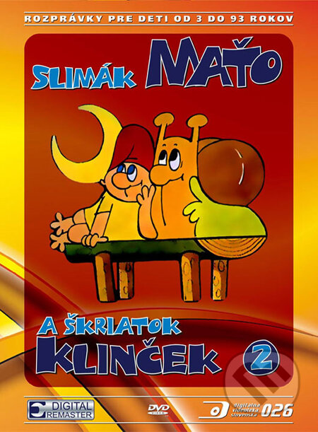 Film: Slimák Maťo a škriatok Klinček II. (Hudobné albumy) (DVD). Hudobné albumy Film: Slimák Maťo a škriatok Klinček II. (Hudobné albumy) (DVD). Hudobné albumy