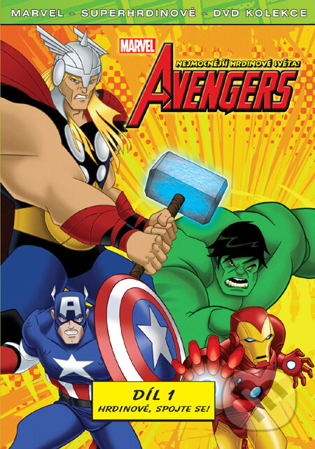 Film: The Avengers: Nejmocnější hrdinové světa 1. (Magicbox) (DVD). Magicbox, 2010 Film: The Avengers: Nejmocnější hrdinové světa 1. (Magicbox) (DVD). Magicbox, 2010