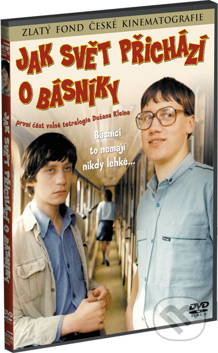 Film: Jak svět přichází o básníky (Dušan Klein) (DVD). Bonton Film, 1982 Film: Jak svět přichází o básníky (Dušan Klein) (DVD). Bonton Film, 1982
