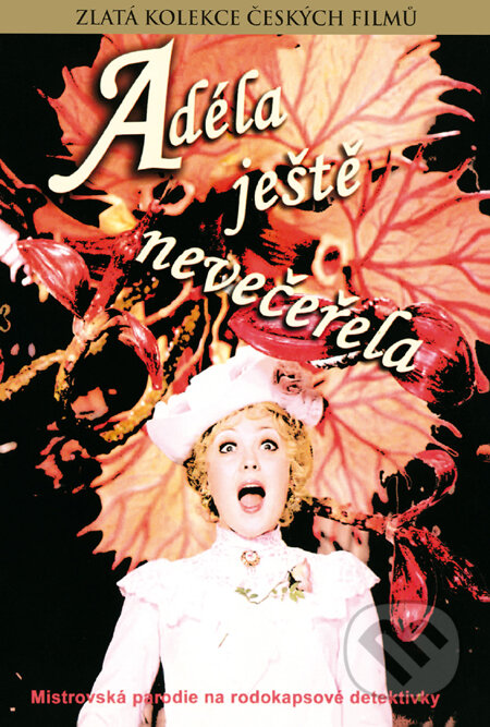 Film: Adéla ještě nevečeřela (Radek Baláž a Oldřich Lipský) (DVD). Bonton Film, 1977 Film: Adéla ještě nevečeřela (Radek Baláž a Oldřich Lipský) (DVD). Bonton Film, 1977