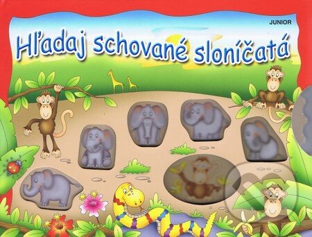 Kniha: Hľadaj schované sloníčatá (Fortuna Junior). Fortuna Junior, 2011 Kniha: Hľadaj schované sloníčatá (Fortuna Junior). Fortuna Junior, 2011