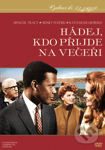 Film: Hádej, kdo přijde na večeři (Stanley Kramer) (DVD). Bonton Film, 1967 Film: Hádej, kdo přijde na večeři (Stanley Kramer) (DVD). Bonton Film, 1967