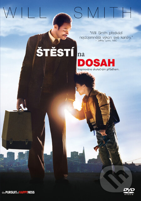 Film: Štěstí na dosah (Gabriele Muccino) (DVD). Bonton Film, 2006 Film: Štěstí na dosah (Gabriele Muccino) (DVD). Bonton Film, 2006