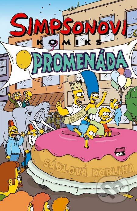 Kniha: Simpsonovi: Promenáda (Matt Groening). Crew, 2011 Kniha: Simpsonovi: Promenáda (Matt Groening). Crew, 2011