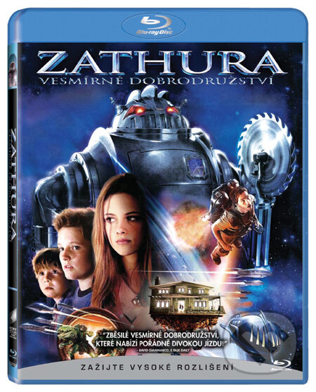 Film: Zathura: Vesmírné dobrodružství (Jon Favreau) (Blu-ray). Bonton Film, 2005 Film: Zathura: Vesmírné dobrodružství (Jon Favreau) (Blu-ray). Bonton Film, 2005
