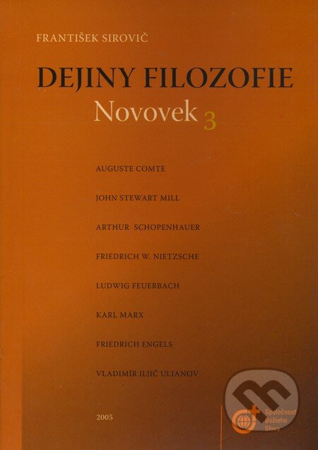 Kniha: Dejiny filozofie (František Sirovič). Spoločnosť Božieho Slova, 2005 Kniha: Dejiny filozofie (František Sirovič). Spoločnosť Božieho Slova, 2005