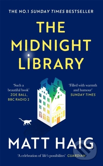 E-kniha: The Midnight Library (Matt Haig). Canongate Books, 2020 E-kniha: The Midnight Library (Matt Haig). Canongate Books, 2020