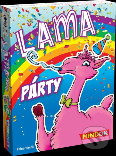 Spoločenská hra: LAMA: Párty (Mindok). Mindok, 2021 Spoločenská hra: LAMA: Párty (Mindok). Mindok, 2021
