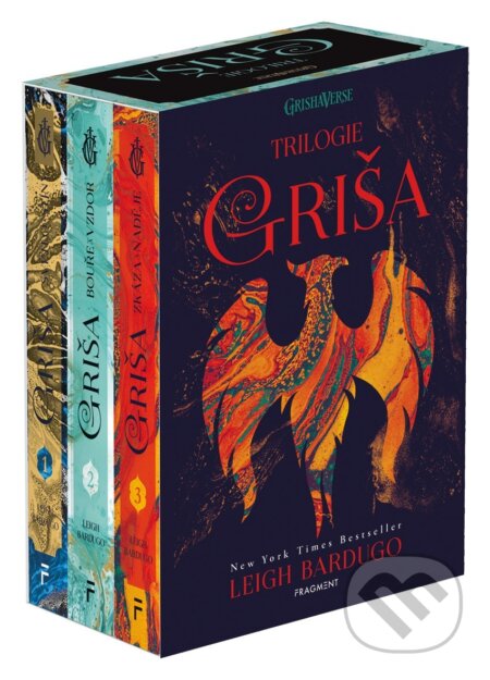 Kniha: Griša (BOX) (Leigh Bardugo). Nakladatelství Fragment, 2021 Kniha: Griša (BOX) (Leigh Bardugo). Nakladatelství Fragment, 2021