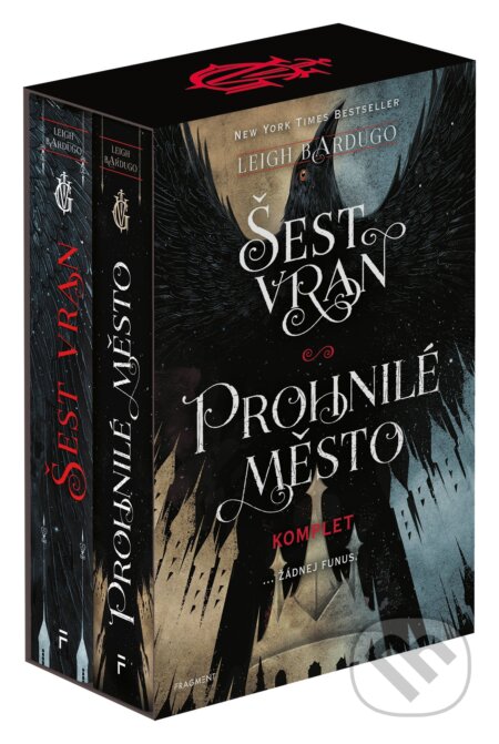 Kniha: Šest vran (BOX) (Leigh Bardugo). Nakladatelství Fragment, 2021 Kniha: Šest vran (BOX) (Leigh Bardugo). Nakladatelství Fragment, 2021