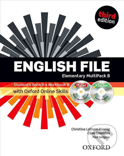 New English File: Elementary - MultiPACK B with Online Skills - Clive Oxenden, Christina Latham-Koenig, Oxford University Press, 2019