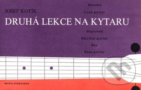 Kniha: Druhá lekce na kytaru (Josef Kotík). Bärenreiter Praha, 2021 Kniha: Druhá lekce na kytaru (Josef Kotík). Bärenreiter Praha, 2021