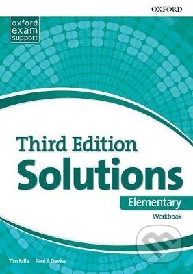 Kniha: Maturita Solutions - Elementary - Workbook (Paul Davies a Tim Falla). Oxford University Press, 2017 Kniha: Maturita Solutions - Elementary - Workbook (Paul Davies a Tim Falla). Oxford University Press, 2017