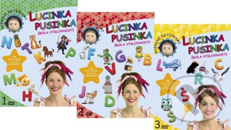 Film: Lucinka Pusinka 1.-3. (komplet) (Blue RAT Production) (DVD). Blue RAT Production, 2015 Film: Lucinka Pusinka 1.-3. (komplet) (Blue RAT Production) (DVD). Blue RAT Production, 2015