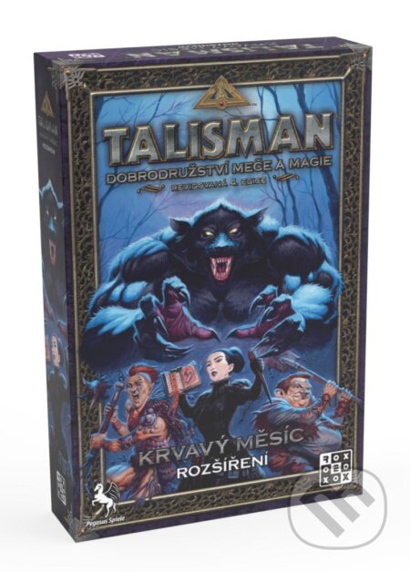 Společenská hra: Talisman: Krvavý měsíc - (rozšíření) (REXhry). REXhry, 2021 Společenská hra: Talisman: Krvavý měsíc - (rozšíření) (REXhry). REXhry, 2021