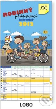 Rodinný plánovací XXL kalendář 2012, Presco Group, 2011