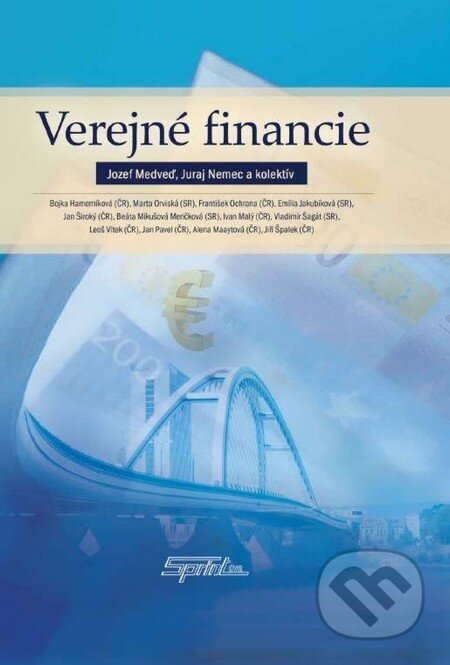 Kniha: Verejné financie (Jozef Medveď). Sprint dva, 2011 Kniha: Verejné financie (Jozef Medveď). Sprint dva, 2011