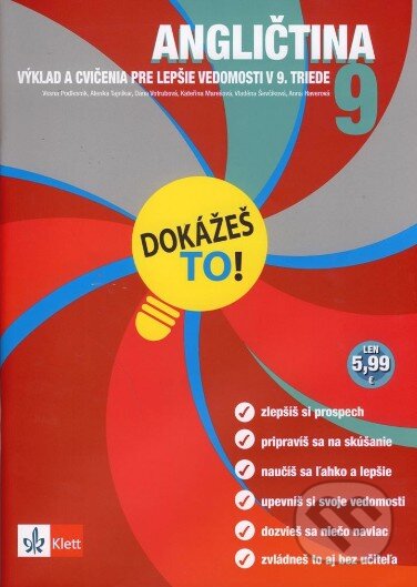 Kniha: Dokážeš to! - Angličtina 9 (Klett). Klett Kniha: Dokážeš to! - Angličtina 9 (Klett). Klett