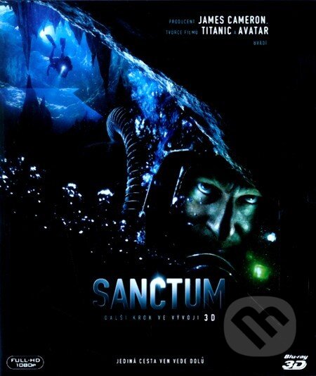 Film: Sanctum (3D verzia) (Alister Grierson) (Blu-ray). Bonton Film, 2011 Film: Sanctum (3D verzia) (Alister Grierson) (Blu-ray). Bonton Film, 2011