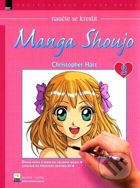 Kniha: Naučte se kreslit - Manga Shoujo 2 (Christopher Hart). Zoner Press, 2011 Kniha: Naučte se kreslit - Manga Shoujo 2 (Christopher Hart). Zoner Press, 2011