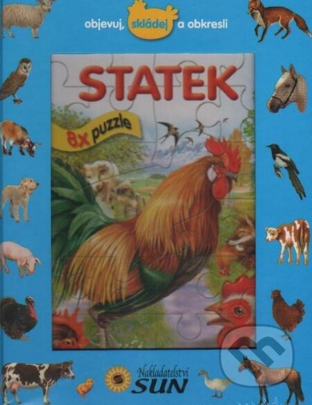 Kniha: Statek - 8x puzzle (Marcela Grez). SUN, 2009 Kniha: Statek - 8x puzzle (Marcela Grez). SUN, 2009