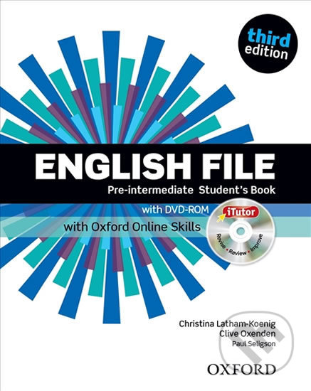 Kniha: New English File: Pre-Intermediate - Student's Book + Online (Christina Latham-Koenig a Clive Oxenden). Oxford University Press, 2019 Kniha: New English File: Pre-Intermediate - Student's Book + Online (Christina Latham-Koenig a Clive Oxenden). Oxford University Press, 2019