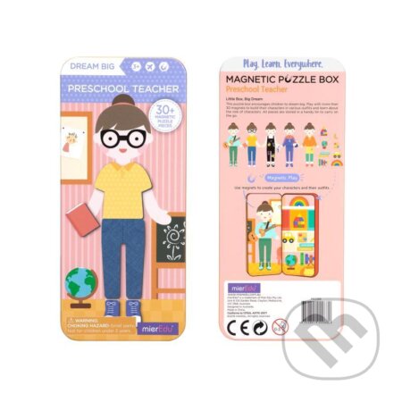 Společenská hra: Cestovní magnetické puzzle - učitelka (MierEdu). MierEdu, 2021 Společenská hra: Cestovní magnetické puzzle - učitelka (MierEdu). MierEdu, 2021
