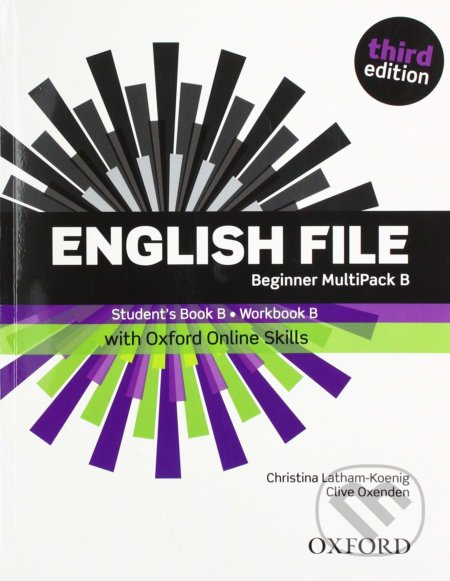 Kniha: New English File: Beginner - MultiPack B + Online (Christina Latham-Koenig a Clive Oxenden). Oxford University Press, 2019 Kniha: New English File: Beginner - MultiPack B + Online (Christina Latham-Koenig a Clive Oxenden). Oxford University Press, 2019