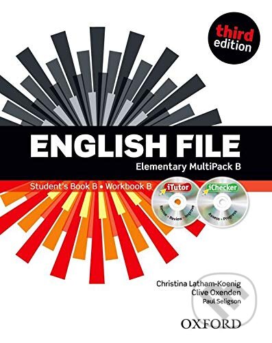Kniha: New English File: Elementary - MultiPack B + iTutor + iChecker (Christina Latham-Koenig a Clive Oxenden). Oxford University Press, 2015 Kniha: New English File: Elementary - MultiPack B + iTutor + iChecker (Christina Latham-Koenig a Clive Oxenden). Oxford University Press, 2015