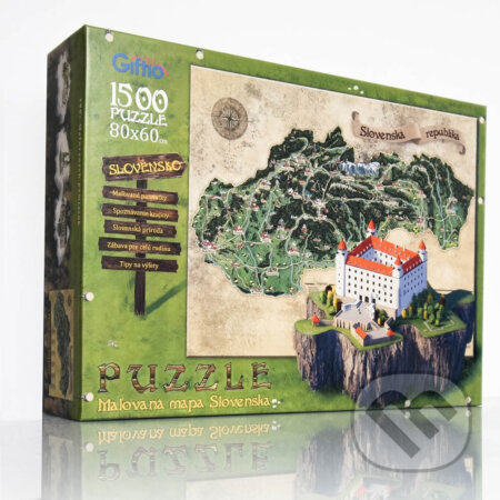 Puzzle: Mapa Slovenska (Giftio). Giftio, 2021 Puzzle: Mapa Slovenska (Giftio). Giftio, 2021