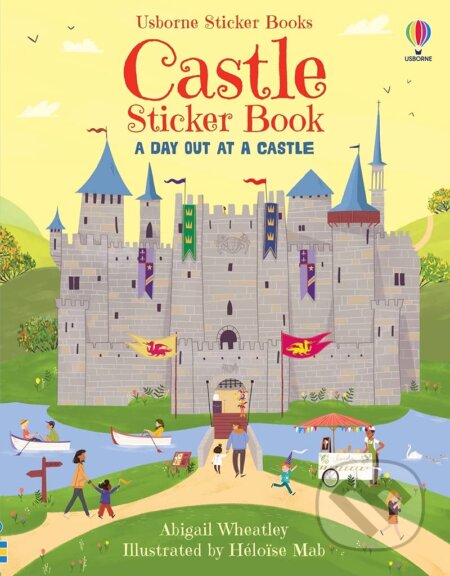 Kniha: Castle Sticker Book (Abigail Wheatley). Usborne, 2021 Kniha: Castle Sticker Book (Abigail Wheatley). Usborne, 2021