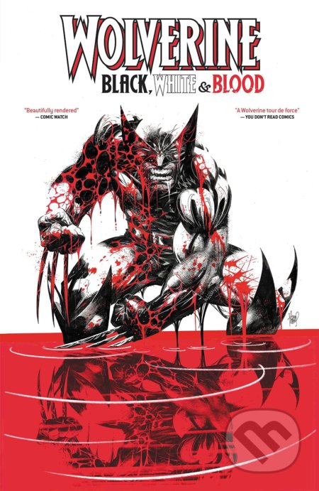 Kniha: Wolverine: Black, White & Blood (Declan Shalvey, Gerry Duggan a Matthew Rosenberg). Marvel, 2021 Kniha: Wolverine: Black, White & Blood (Declan Shalvey, Gerry Duggan a Matthew Rosenberg). Marvel, 2021