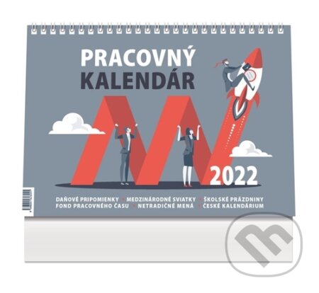 Pracovný kalendár malý 2022, Press Group, 2021