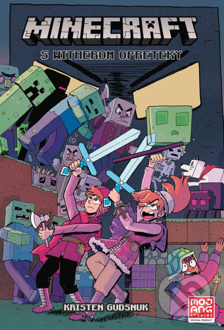 Kniha: Minecraft: S Witherom o preteky (Kristen Gudsnuk), 2021 Kniha: Minecraft: S Witherom o preteky (Kristen Gudsnuk), 2021
