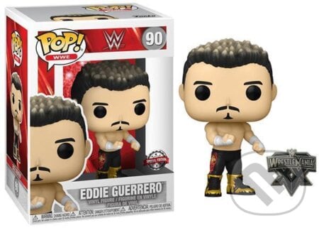 Funko POP WWE: WrestleMania - Eddie Guerrero w/Pin (exclusive special edition), Funko, 2021
