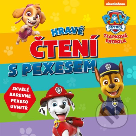 Kniha: Tlapková patrola: Hravé čtení s pexesem (Egmont ČR). Egmont ČR, 2021 Kniha: Tlapková patrola: Hravé čtení s pexesem (Egmont ČR). Egmont ČR, 2021